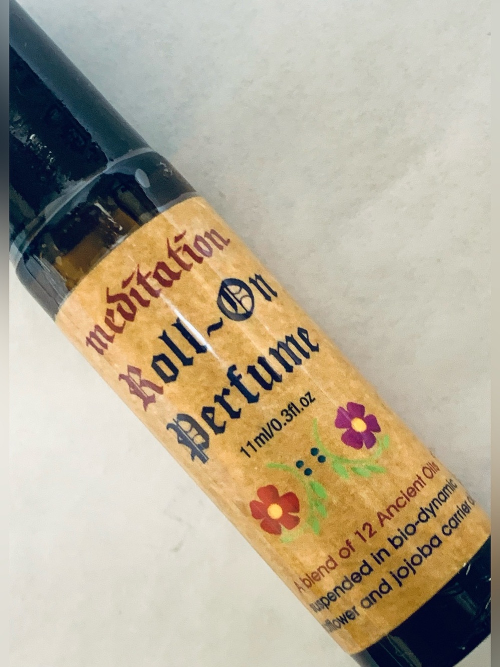 Meditation Roll on Essential Oils Perfume Australia 11ml Frankincense stress
